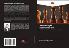 Criminologie internationale的封面