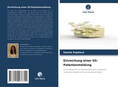 Copertina di Einreichung einer US-Patentanmeldung