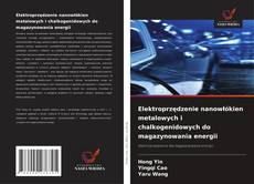 Elektroprzędzenie nanowłókien metalowych i chalkogenidowych do magazynowania energii的封面