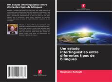 Buchcover von Um estudo interlinguístico entre diferentes tipos de bilingues
