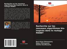 Portada del libro de Recherche sur les nouveaux algorithmes bio-inspirés dans le routage MANET