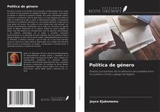 Bookcover of Política de género