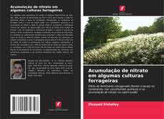 Couverture de Acumulação de nitrato em algumas culturas forrageiras