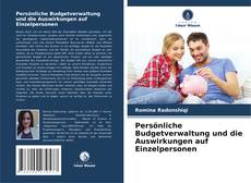 Portada del libro de Persönliche Budgetverwaltung und die Auswirkungen auf Einzelpersonen