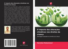 Portada del libro de O impacto das alterações climáticas nos direitos da criança