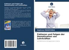 Couverture de Faktoren und Folgen der Demotivation von Lehrkräften