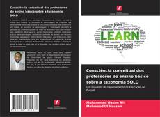 Buchcover von Consciência conceitual dos professores do ensino básico sobre a taxonomia SOLO