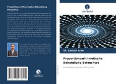 Copertina di Proportionsarithmetische Behandlung Beleuchtet