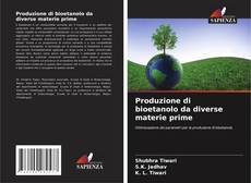 Buchcover von Produzione di bioetanolo da diverse materie prime