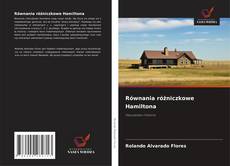 Buchcover von Równania różniczkowe Hamiltona