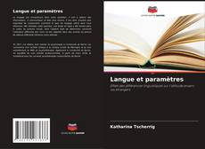 Bookcover of Langue et paramètres