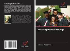 Buchcover von Rola kapitału ludzkiego