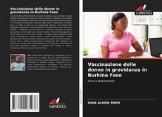 Обложка Vaccinazione delle donne in gravidanza in Burkina Faso