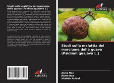 Borítókép a  Studi sulla malattia del marciume della guava (Psidium guajava L.) - hoz