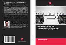 Portada del libro de Os elementos da administração pública