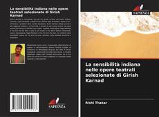 Portada del libro de La sensibilità indiana nelle opere teatrali selezionate di Girish Karnad