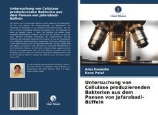 Copertina di Untersuchung von Cellulase produzierenden Bakterien aus dem Pansen von Jafarabadi-Büffeln
