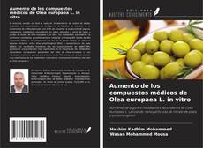 Buchcover von Aumento de los compuestos médicos de Olea europaea L. in vitro