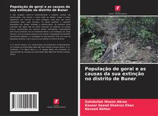 Portada del libro de População de goral e as causas da sua extinção no distrito de Buner