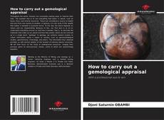 Buchcover von How to carry out a gemological appraisal