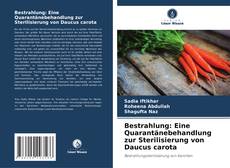 Copertina di Bestrahlung: Eine Quarantänebehandlung zur Sterilisierung von Daucus carota