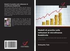 Copertina di Modelli di prestito sulle istituzioni di microfinanza Redditività