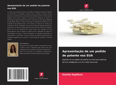 Обложка Apresentação de um pedido de patente nos EUA