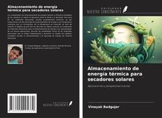 Buchcover von Almacenamiento de energía térmica para secadores solares