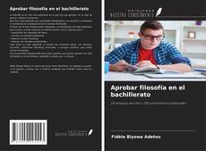 Capa do livro de Aprobar filosofía en el bachillerato 