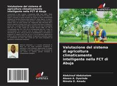 Bookcover of Valutazione del sistema di agricoltura climaticamente intelligente nella FCT di Abuja
