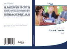 Buchcover von SINXRON TARJIMA