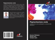 Обложка Pigmentazione orale