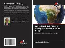 I Quaderni del CRDA N°1 Gruppo di riflessione RD Congo kitap kapağı