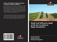 Buchcover von Studi sull'efficacia degli acidi per lo sblocco degli emettitori