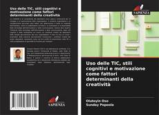 Buchcover von Uso delle TIC, stili cognitivi e motivazione come fattori determinanti della creatività