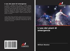 Buchcover von L'uso dei piani di emergenza