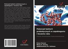 Couverture de Potencjał bakterii probiotycznych w zapobieganiu i leczeniu raka