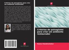 Portada del libro de Critérios de paisagismo para criar um ambiente restaurador