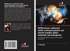 Couverture de Differenze culturali nelle comunicazioni sui social media delle aziende tecnologiche