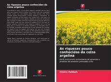 Обложка As riquezas pouco conhecidas da colza argelina