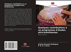 Обложка Quelques contributions à un programme d'études afro-brésiliennes