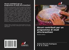 Обложка Alcuni contributi per un programma di studi afro-brasiliani