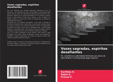 Buchcover von Vozes sagradas, espíritos desafiantes