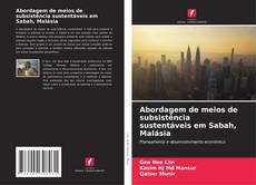 Capa do livro de Abordagem de meios de subsistência sustentáveis em Sabah, Malásia 