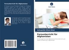 Copertina di Fernunterricht für Afghanistan
