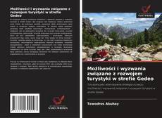 Buchcover von Możliwości i wyzwania związane z rozwojem turystyki w strefie Gedeo