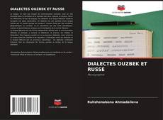 DIALECTES OUZBEK ET RUSSE的封面