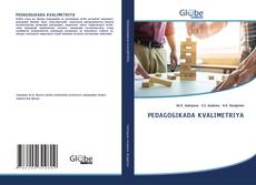 Bookcover of PEDAGOGIKADA KVALIMETRIYA