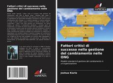 Copertina di Fattori critici di successo nella gestione del cambiamento nelle ONG