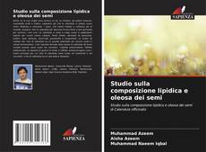 Capa do livro de Studio sulla composizione lipidica e oleosa dei semi 